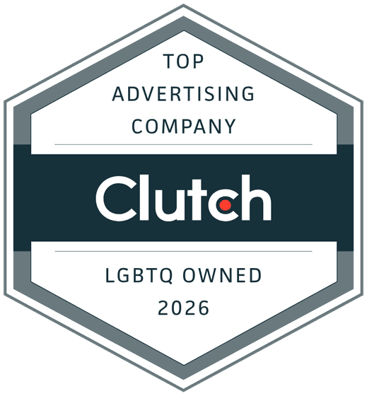 Clutch: Top Advertising Company, LGBTQ Owned, 2026